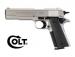 Colt Government 1911 A1 nikkel gázpisztoly riasztó - Eladás