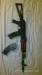 AK-74S celokov drevo - Predaj