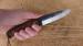 Nożyk ecznie robiony, skórzana pochwa, bushcraft - Sprzedaż