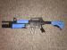 Mint Condition Airsoft M4 (AEG) rifle with Shotgun - Sale