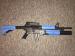 Mint Condition Airsoft M4 (AEG) rifle with Shotgun - Sale