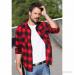 Košile Brandit Check Shirt - červená-černá - Predaj