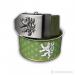 Opasek dárkový Český lev 4 cm - olivový - Prodej