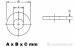 podlozky pre kompenzator ustovu brzdu M13x0.2 mm - Predaj